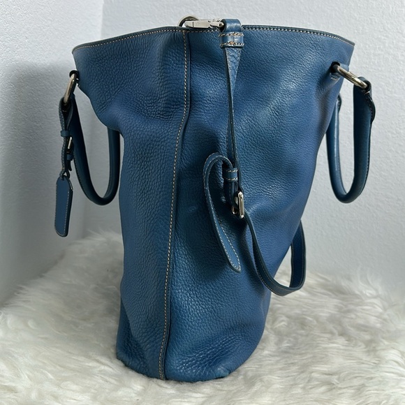 💯Authentic Prada Two-Way Leather Tote Bag🍀 - Picture 10 of 15